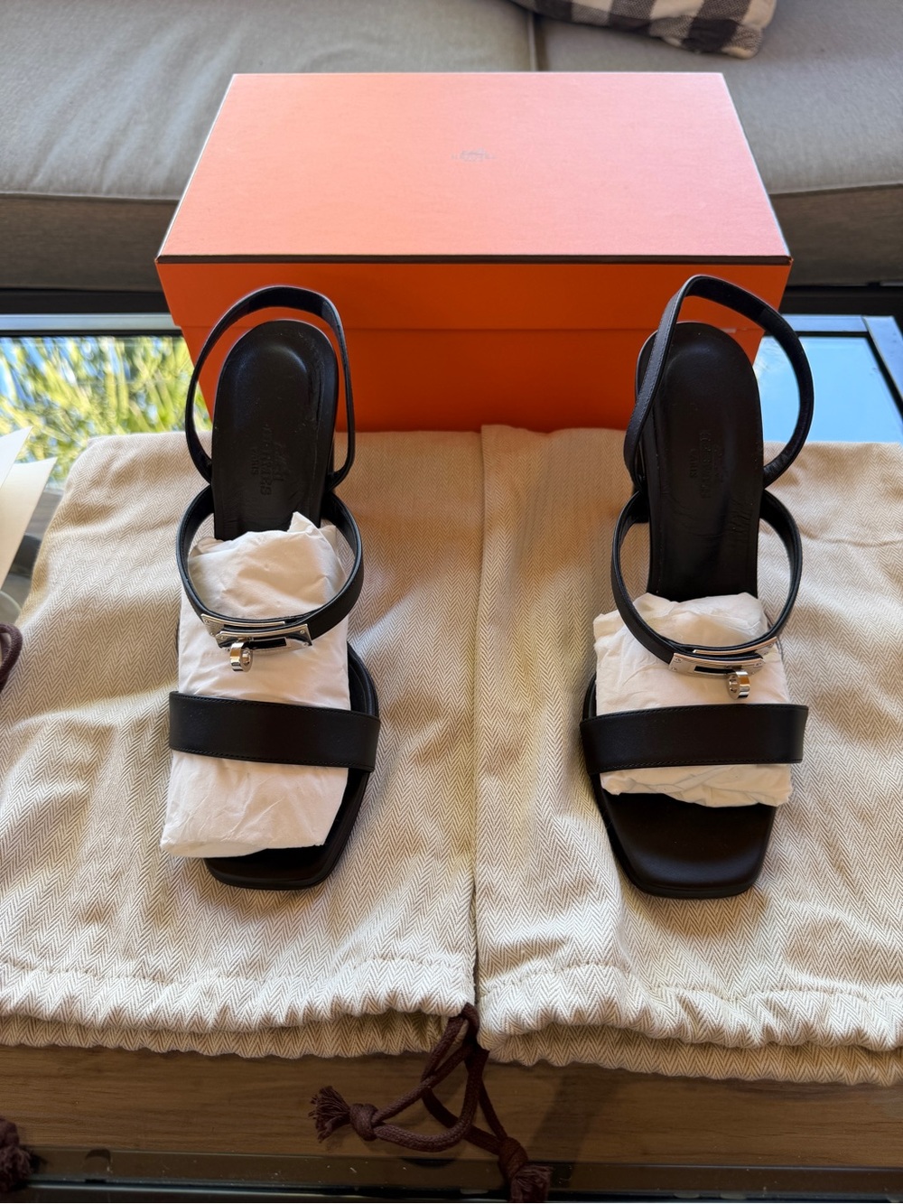 Black Leather Strappy Women’s Sandals - Designer Style
